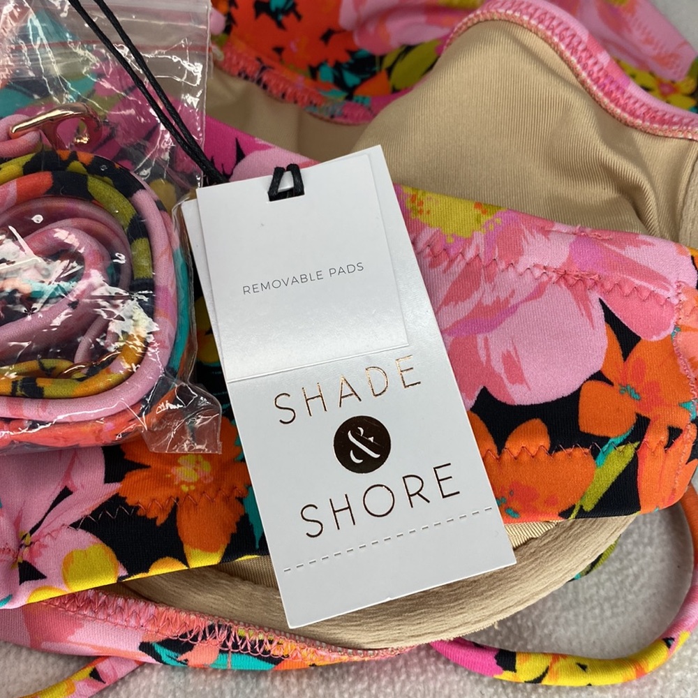 NWT Shade & Shore bikini top size 36DD - Picture 3 of 7